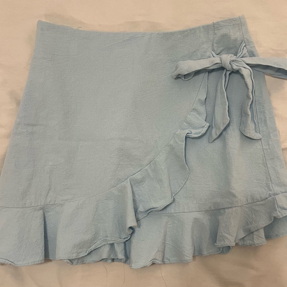 Light Blue Skirt